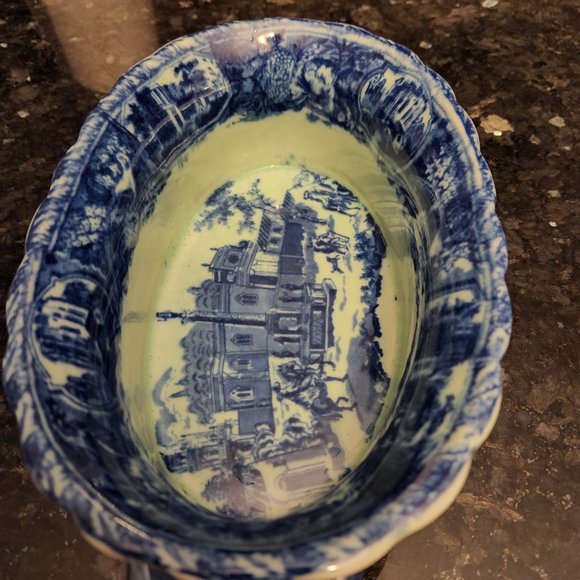 Ironstone Other - Antique Victoria Ware Ironstone Planter with two handles.